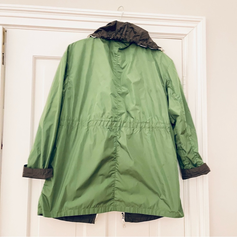 Prada Reversible Lightweight Jacket Gray Green 40 - image 2